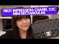 FIRST IMPRESSION: Chanel 22C Mini Rectangular