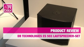 Musikmesse 2015 - DB Technologies ES 503 Lautsprecher-Set