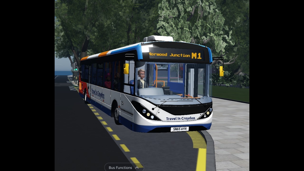 Playing Croydon lovely day route M1, come and watch me play part 2