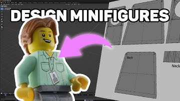 How To Design Lego Minifigures | Blender Tutorial