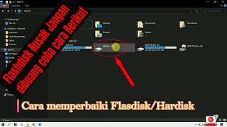 cara memperbaiki Flashdisk yang rusak/error_tutorial Jinan