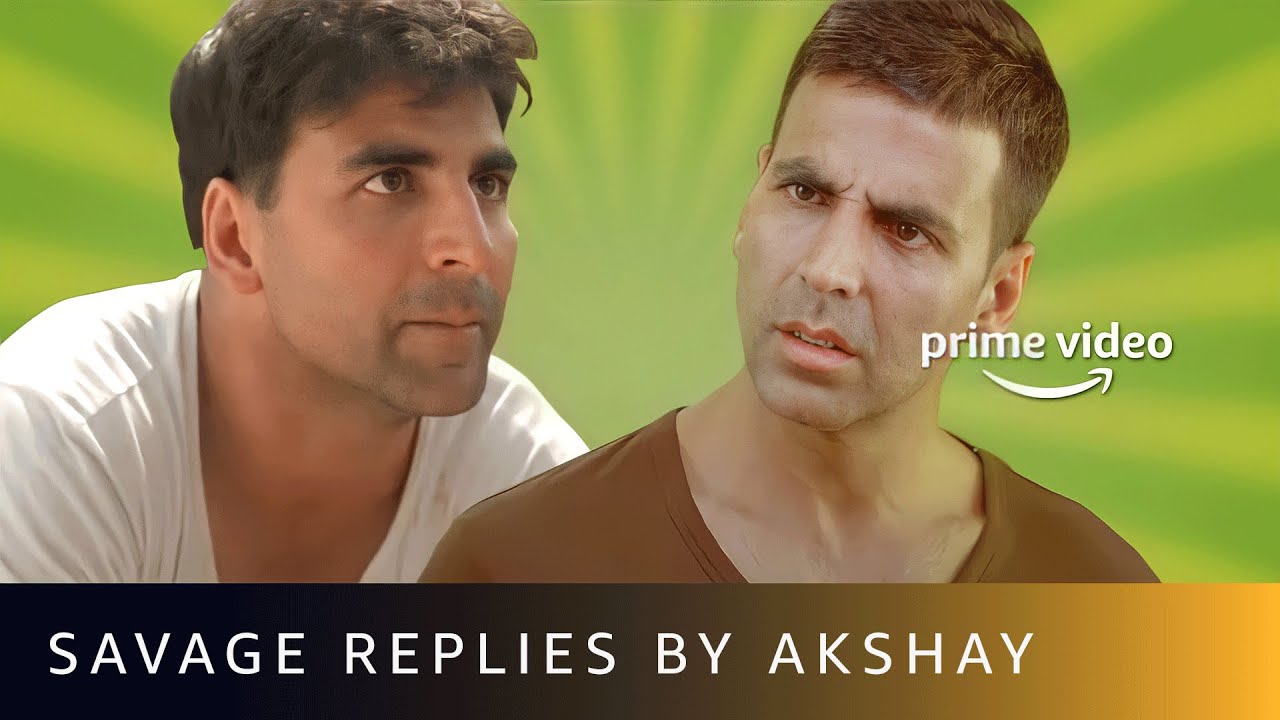 Akshay Kumar's Savage Moments | Amazon Prime Video