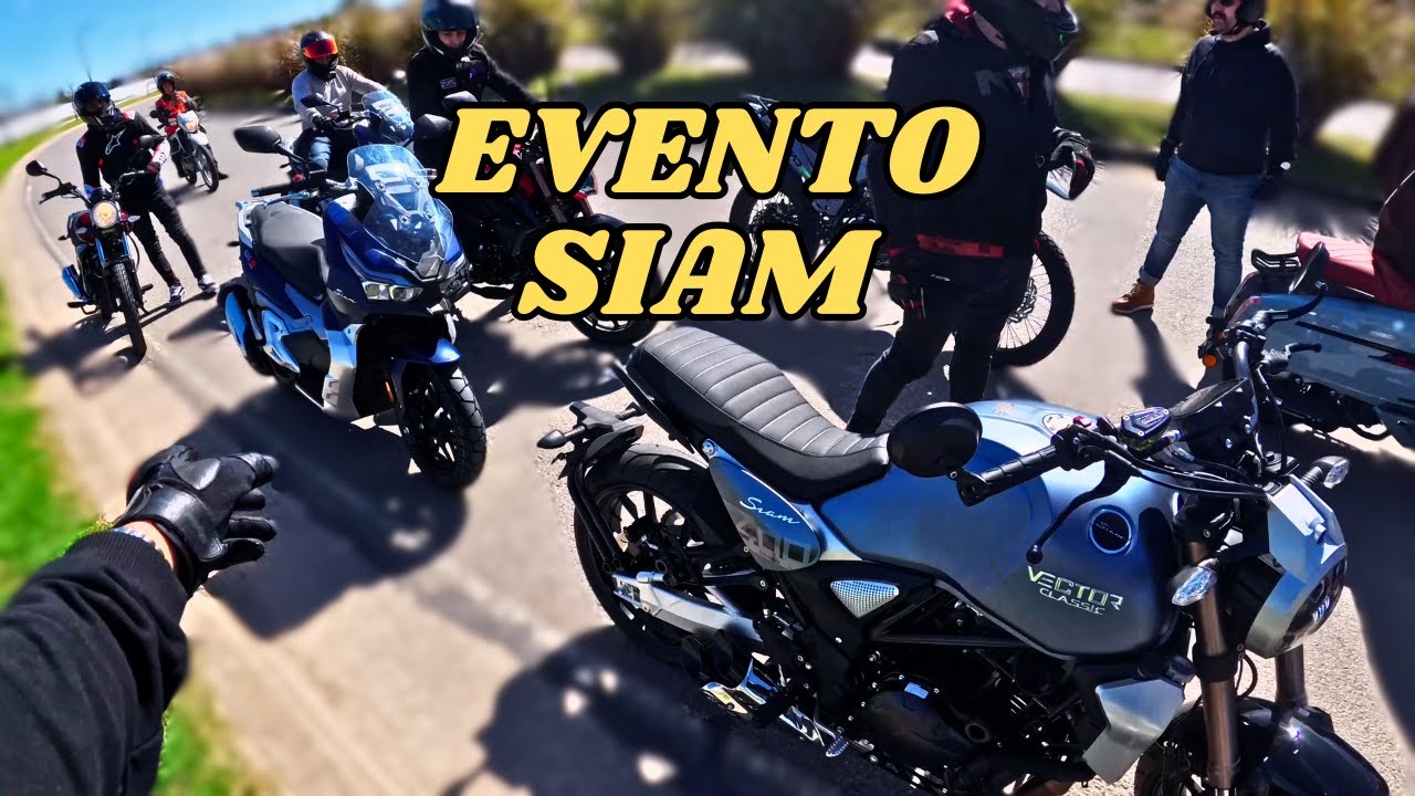 Evento de Siam Motos | Pruebas de manejo y rodada en grupo
