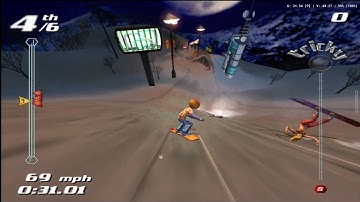 Ayn Odin Pro - AetherSX2 - SSX Tricky. 2.5x (Settings at the end of video)