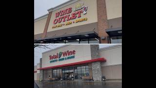DAILY VLOG TOTAL WINE VS WINE OUTLET