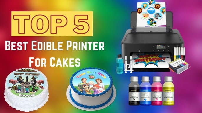 Edible Printing: Layout and Design for Cakes by Cookies Cupcakes