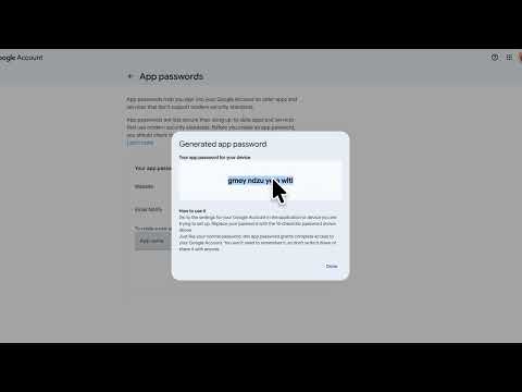 How to Create Gmail App Password in 2026 | Google SMTP Setup