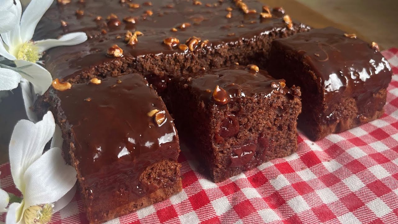 🍫Ekspresowy Pyszny Wilgotny Murzynek Przygotuj Ciasto w 1 Minutę 🍫