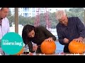 Phillip And Christine Go Head To Head Pumpkin Carving | This Morning