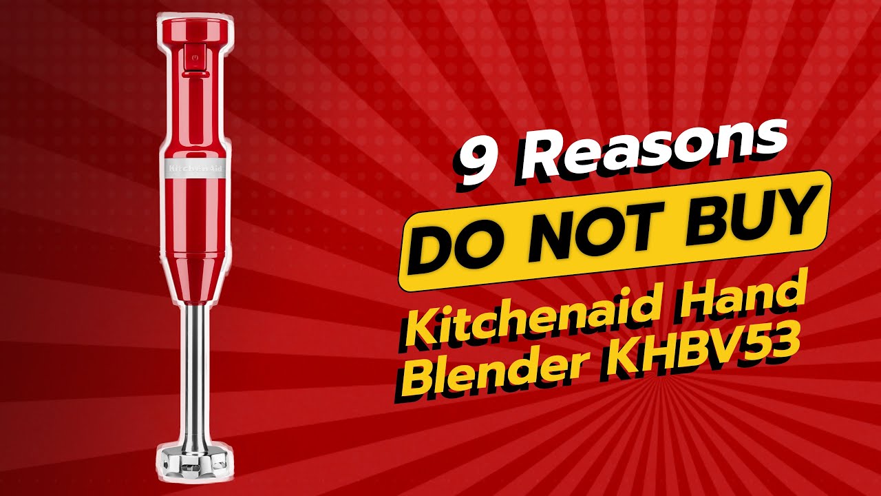 Kitchenaid Hand Blender | 9 Reasons NOT to Buy! 🚫🔍