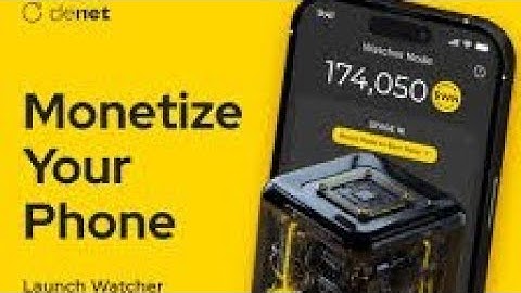 How to mine Cryptocurrency on Mobile phone DeNet Watcher Node WN Token Mining Guide