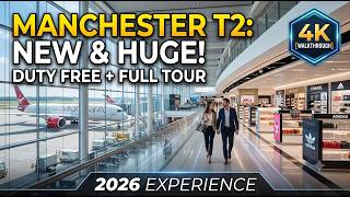 Let's explore Manchester Airport Terminal 2 - Full Walking Tour and Duty Free 2026 [4K Walkthrough]