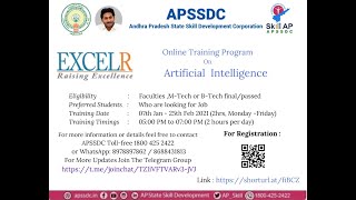 Part 2 - APSSDC EXCELR Artificial Intelligence Program Introduction To AI