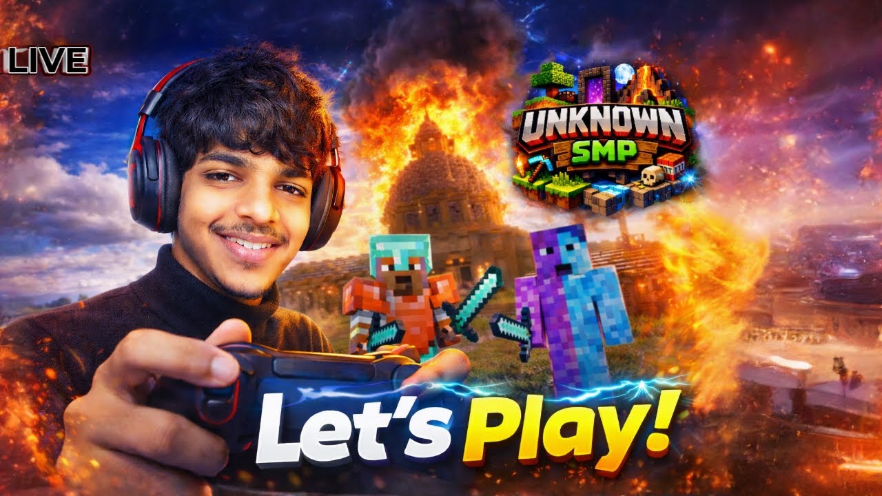 UNKNOWN SMP LIVE SERVER PART 7 | #minecraft @Drazogamerzofficial - YouTube