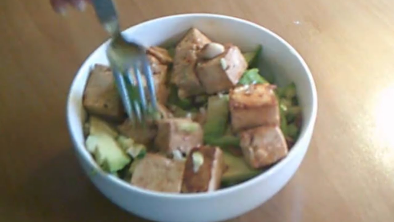 Tofu Poke Bowl (Japanese American, Hawaiian)