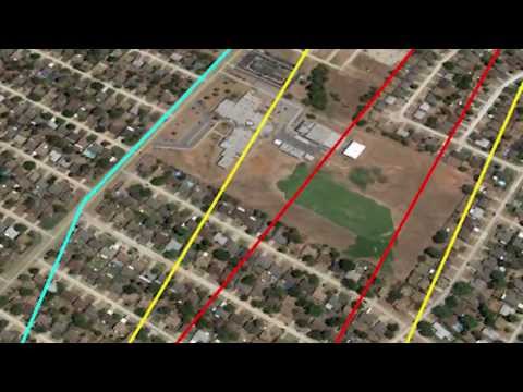 Moore, Oklahoma Tornado Path 3D Flyover Tour