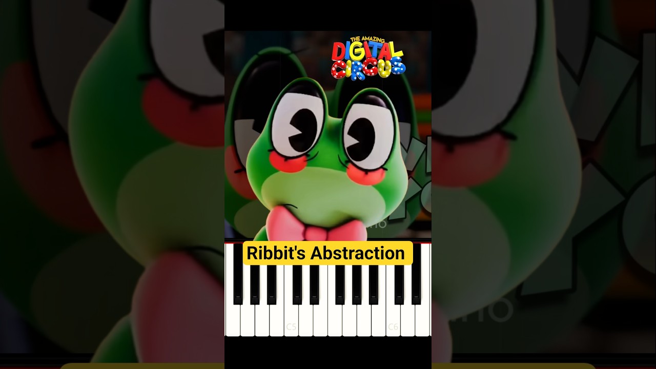 So Hoppy 2 Piano Tutorial - The Amazing Digital Circus (Jax, Ribbit, and Pomni's Song)