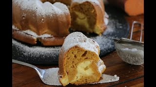 Sweet Potato-Cream Cheese Swirl Bundt Cake!!