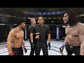 Bruce Lee vs. Wolfman (EA Sports UFC 2) - Epic Battle 💯 🐲 - Dragon Fights 🐉