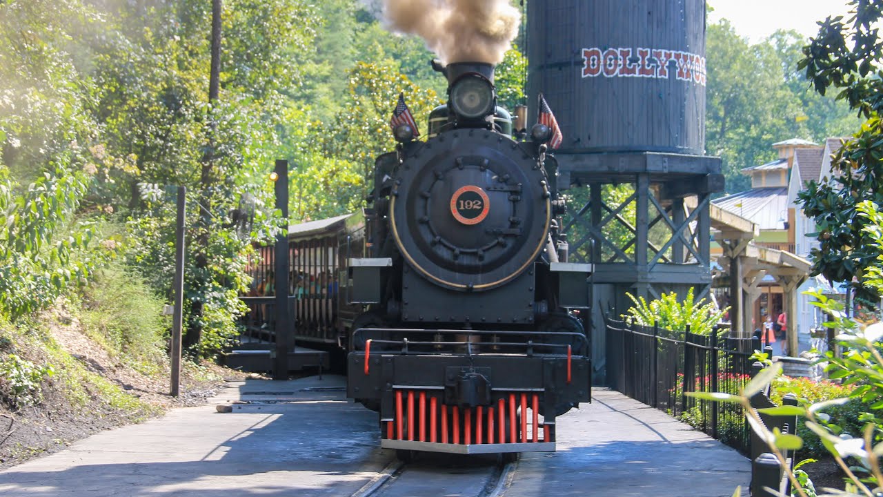 Vintage 282 Baldwin Steam at Dollywood in Pigeon TN