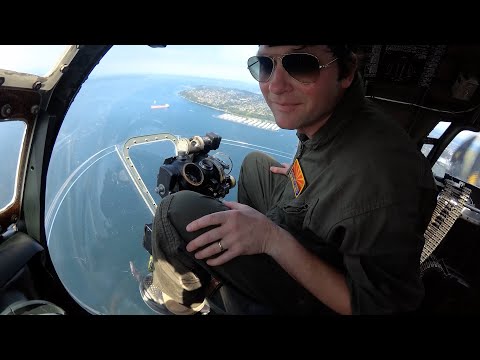 B-17 Flying Fortress - Sentimental Journey - EPIC TAKEOFF & FLIGHT - BOMBARDIER SEAT - Boeing Field