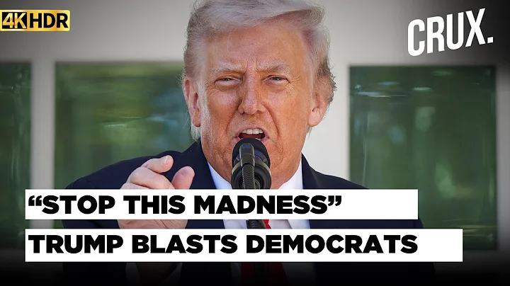 “They Are Obstructionists" Trump Urges Democrats To Vote To Reopen The Government | Shutdown | 4K