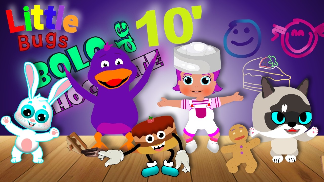 FUNK DO CHOCOLATE E MUITO MAIS | MÚSICA INFANTIL 10 MINUTOS