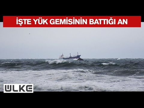 Bartın Açıklarında Rus Bandıralı Kuru Yük Gemisi Battı