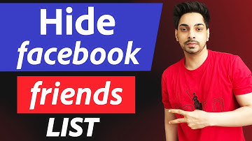 How to hide friends list on facebook | facebook friend list hide kaise kare | Fb Friends Chupaye