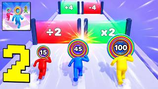 Layer Man 3D: Run & Collect Gameplay Walkthrough Part 2 - Casual Game, (Android,iOS)