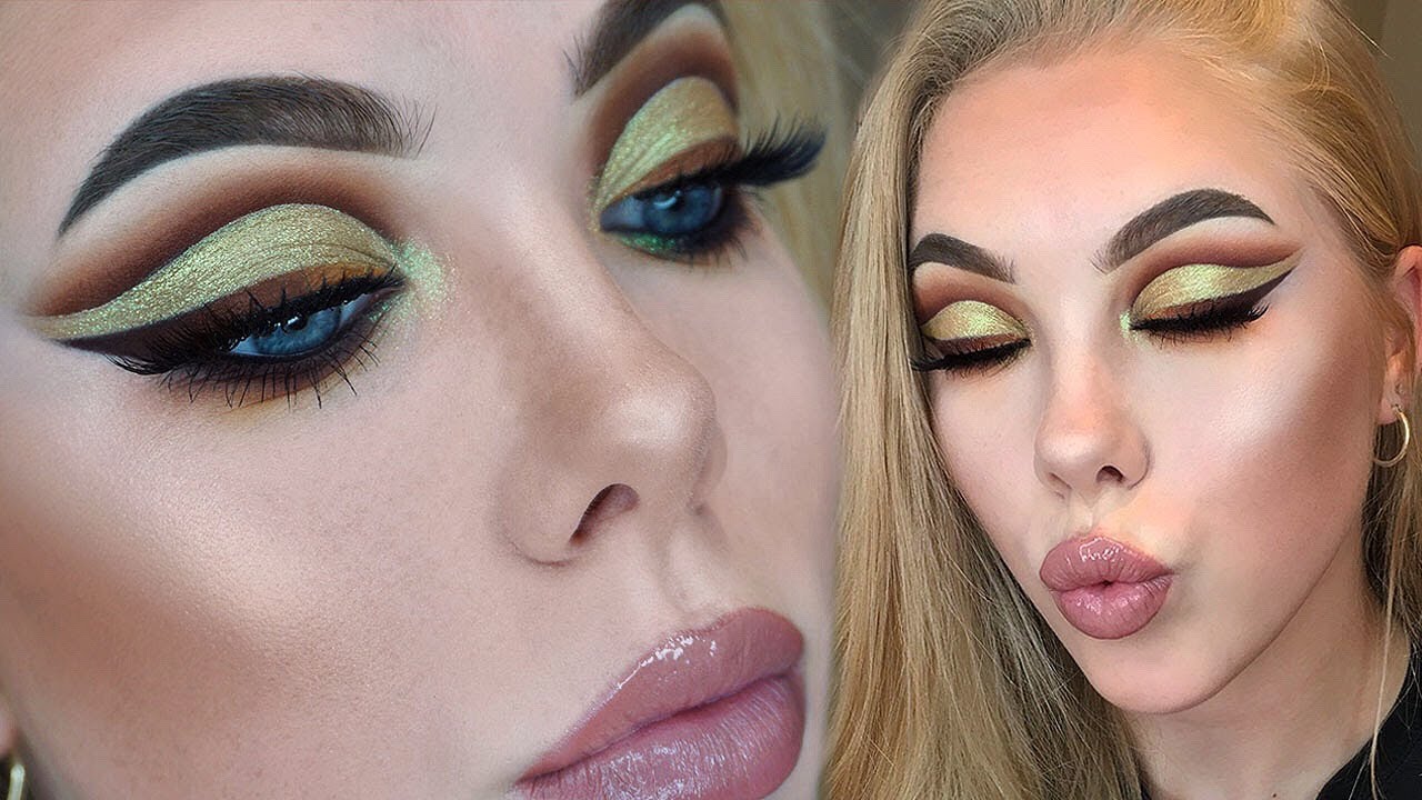 CUT CREASE W OMBRE LINER MAKEUP TUTORIAL Lsgmakeup YouTube