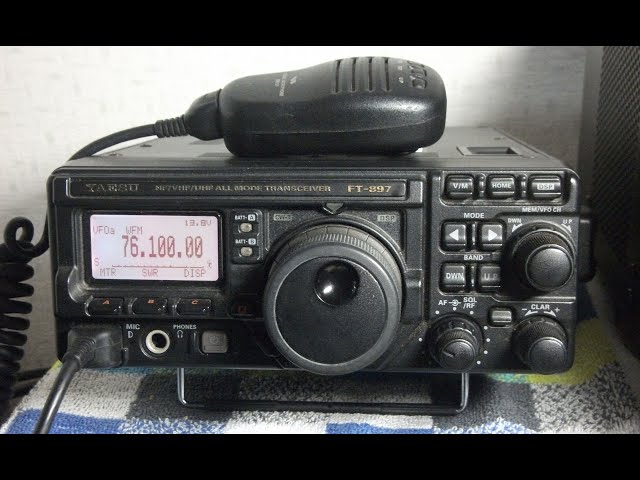 Still in Active Use: Yaesu FT-897 / A Radio from a Nostalgic Era Still in Active Use: Yaesu FT-897 / A Radio from a Nostalgic Era