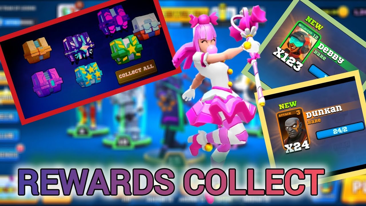 Rewards Collect and Gameplay - Frag Pro Shooter - Chest Open