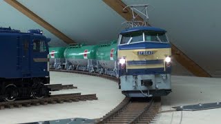 EF66 47 タキ1000 OJゲージ 鉄道模型