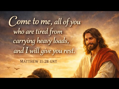 This is the invitation of Jesus: you don’t have to do it alone- Matt 11:28