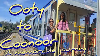 Ooty to Coonoor by toy train