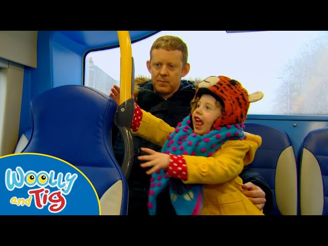 @WoollyandTigOfficial- On the Go! 🚝✨ | TV Show for Kids | Toy Spider class=
