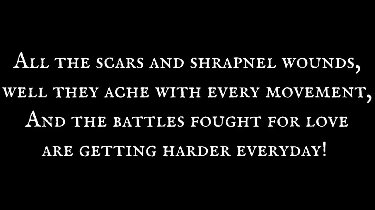FELLOWSHIPScars and Shrapnel Wounds [LYRICS] YouTube