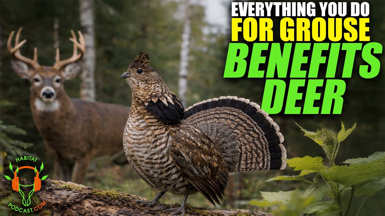 Why Managing for Grouse Makes Your Deer Habitat Better with Erich Long and Cody Altizer