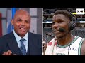 Anthony edwards tells chuck bring ya ass to minnesota after wolves advance to wcf