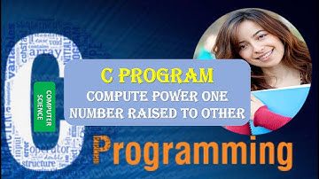 C Program to Compute Power one Number raised to other