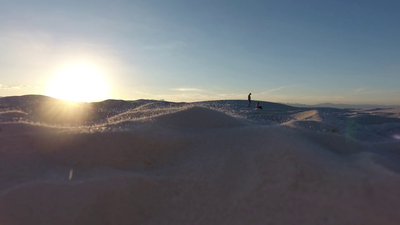 White Sand Drone Footage (Barely Legal) 4K DJI P4 - YouTube