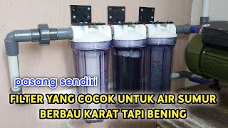 Jangan Salah Pilih Cartridge Filter AIr | Ini Solusi untuk Air Sumur Bor berbau Karat