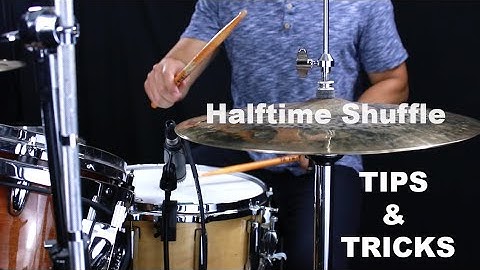 Tips & Tricks For Better Halftime Shuffles- Drum Lesson with Eric Fisher