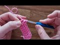 Creating a chainless foundation for a double crochet ripple stitch