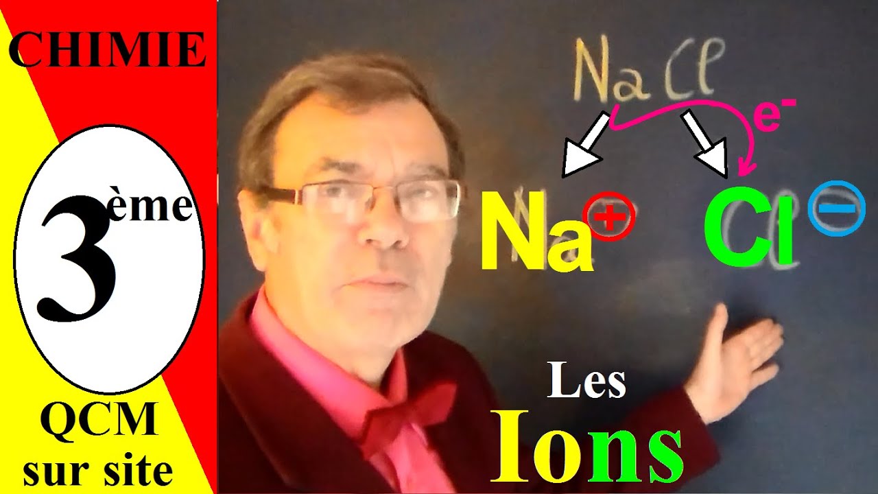 Les ions positifs ou négatifs Chimie 3ème + QCM YouTube — free download