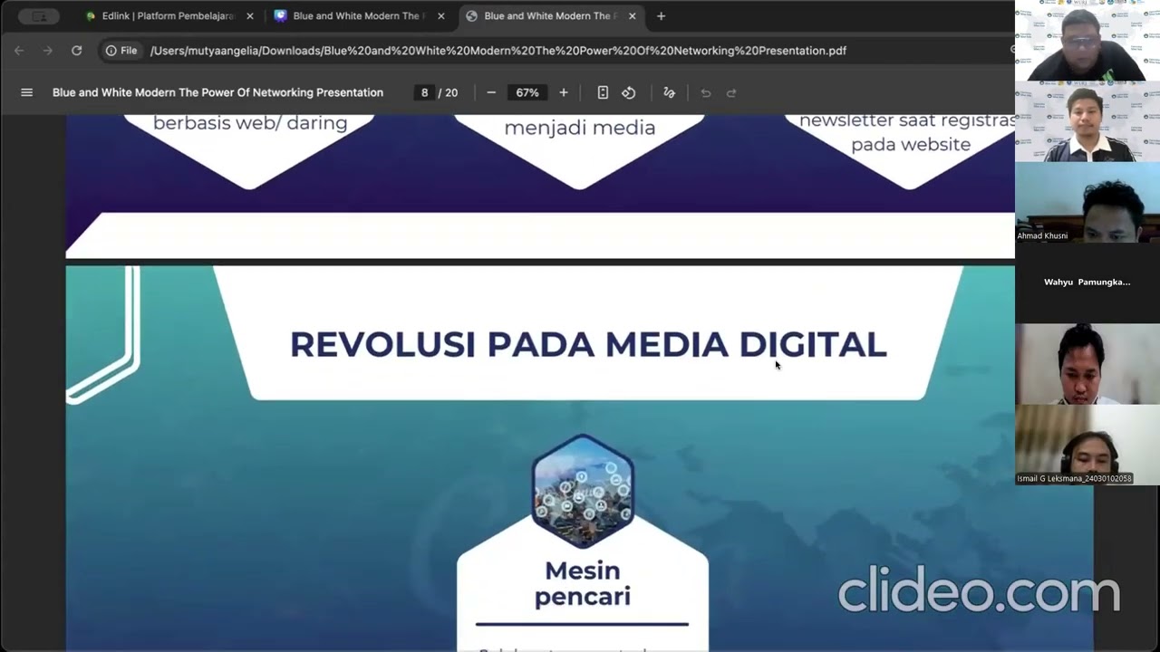 Video Presentasi Mahasiswa Unsia Kelompok 7 Digital Marketing AK303