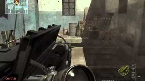 MW3 360 quickscope final killcam
