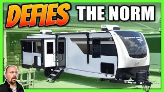 Новый взгляд на двухэтажные горки! 2026 Vibe 2800RL — кемпинг-трейлер для пары