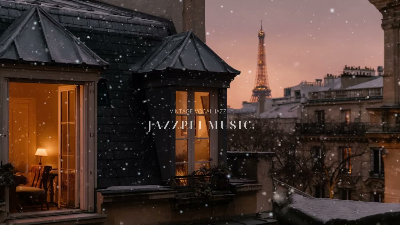 [Playlist] Тихие зимние вечера, джаз у окна | Vintage Jazz | Cozy Notes